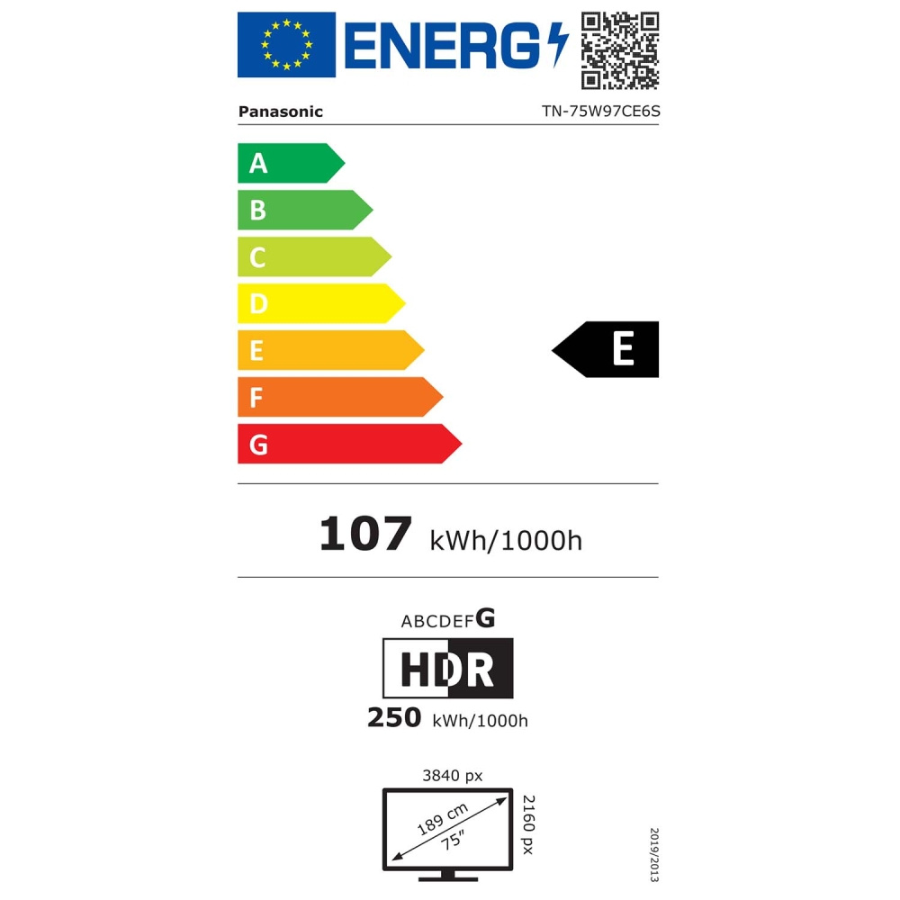 Panasonic TN-75W97CE6S, 75-calowy telewizor QD-Mini LED