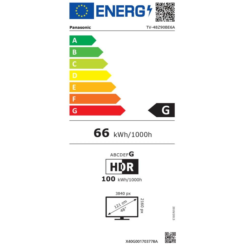 Panasonic TV-48Z90BE6A, 48-calowy telewizor 4K OLED z Fire TV