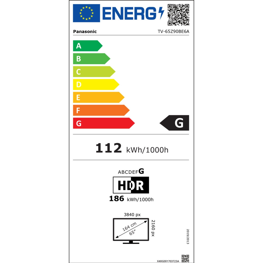 Panasonic TV-65Z90BE6A, 65-calowy telewizor 4K OLED z Fire TV