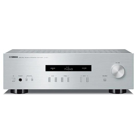 Yamaha A-S201 MK II wzmacniacz stereo, srebrny