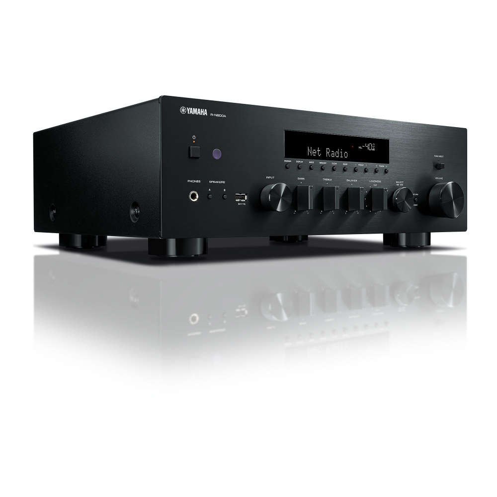 Yamaha R-N600A wzmacniacz stereofoniczny, czarny