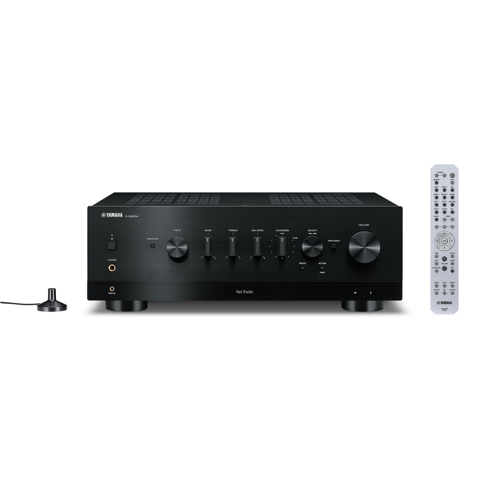 Yamaha R-N800A wzmacniacz stereofoniczny, czarny