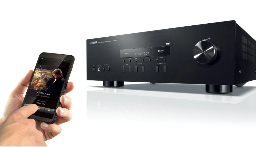 Yamaha R-S202D gen 2 wzmacniacz stereofoniczny, czarny