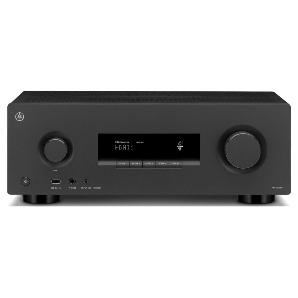 Yamaha RX300A wzmacniacz kina domowego, czarny