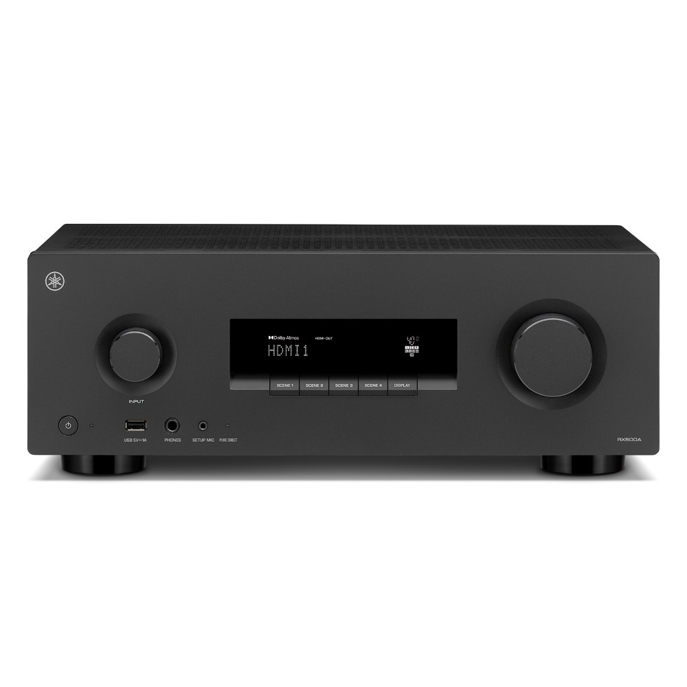 Yamaha RX500A amplituner kina domowego, czarny