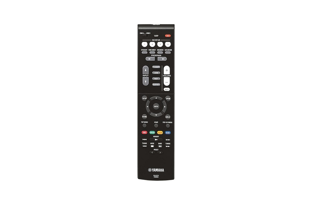 Yamaha RX-V4A amplituner kina domowego, czarny