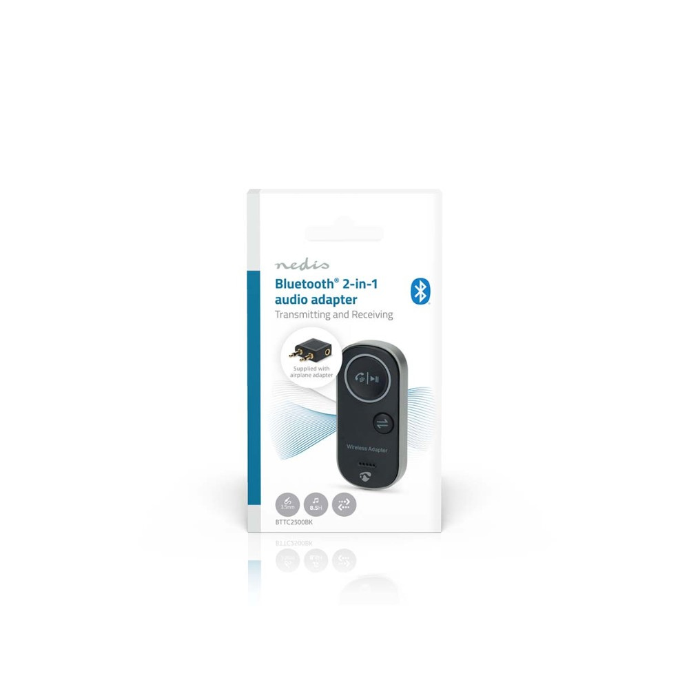 Nedis BTTC2500BK nadajnik i odbiornik Bluetooth