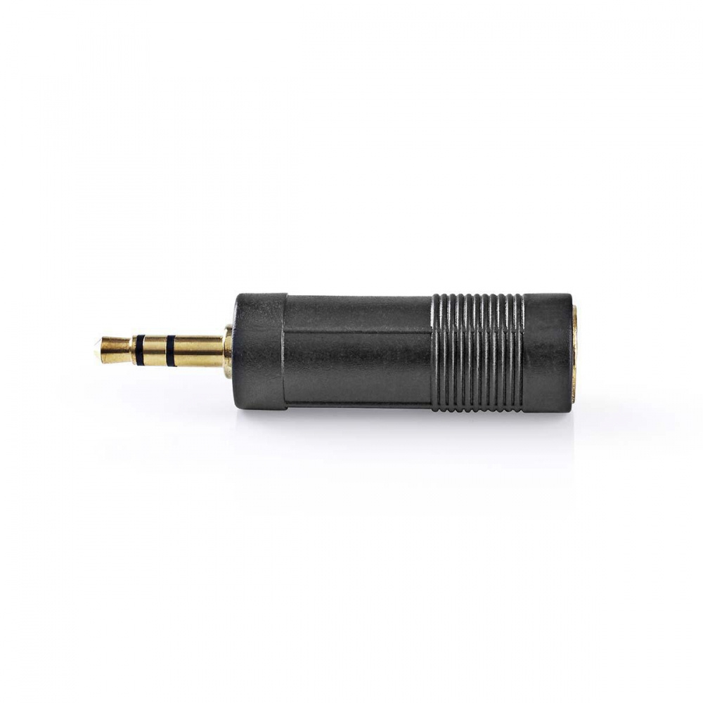 Nedis adapter stereo, 3,5 mm wtyk do 6,35 mm gniazdo