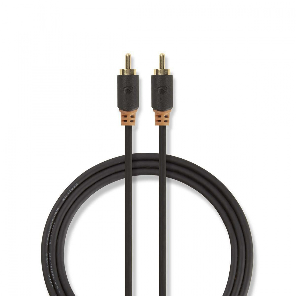 Nedis cyfrowy kabel audio, RCA wtyk do RCA wtyk
