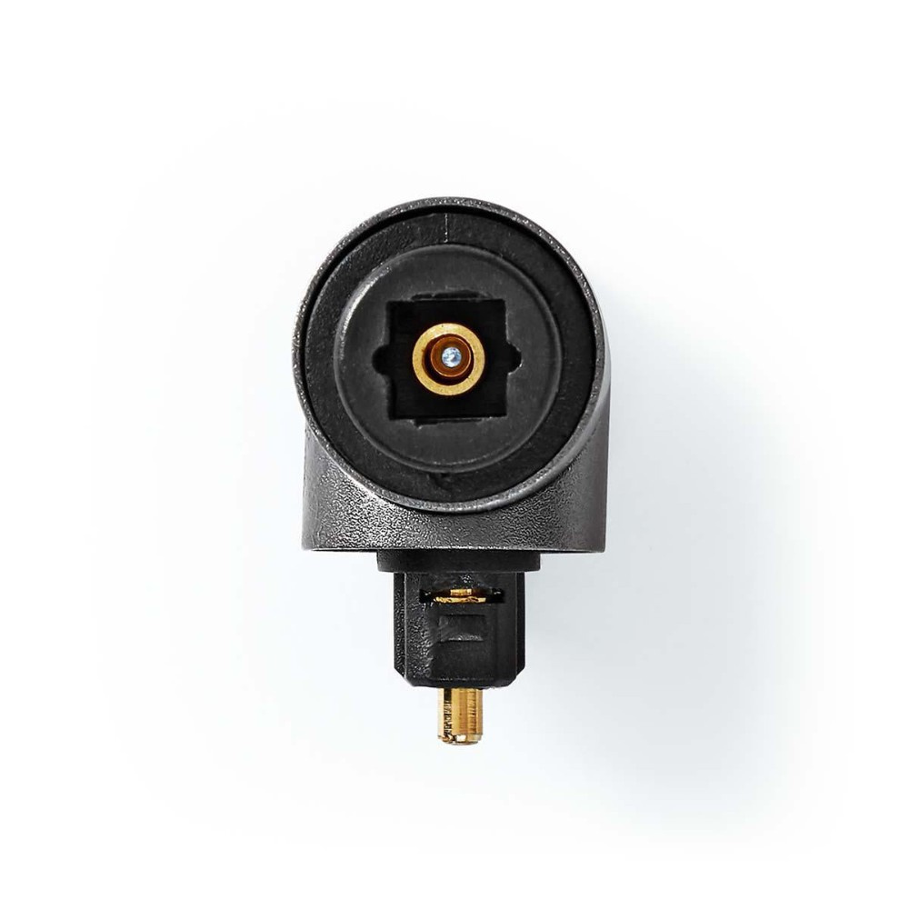 Nedis adapter kątowy TosLink, męski–żeński, 90°