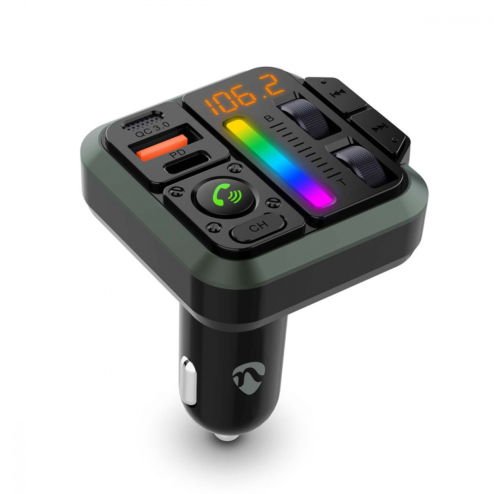 Nedis transmiter FM do samochodu z Bluetooth