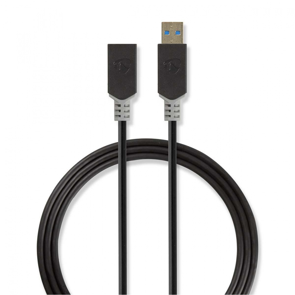 Nedis USB 3.0 USB-A wtyk do USB-A gniazdo, 2 m