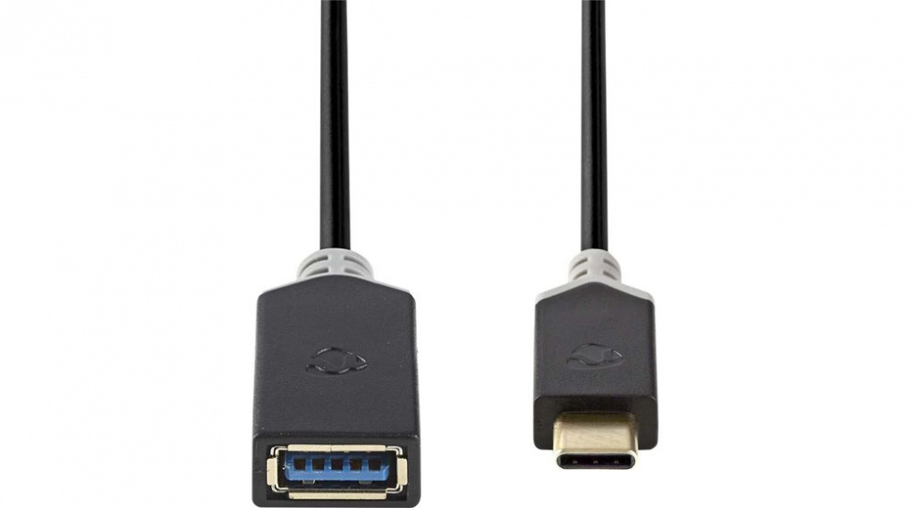 Nedis USB 3.0 USB-C wtyk do USB-A gniazdo, 0,15 m