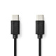 NEDIS CCGL60700 kabel USB-C 2.0, czarny, 2 metry NEDIS CCGL60700 kabel USB-C 2.0, czarny, 2 metry