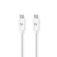 Kabel USB-C NEDIS 176CCGL60700WT10, biały, 1 m Kabel USB-C NEDIS 176CCGL60700WT10, biały, 1 m