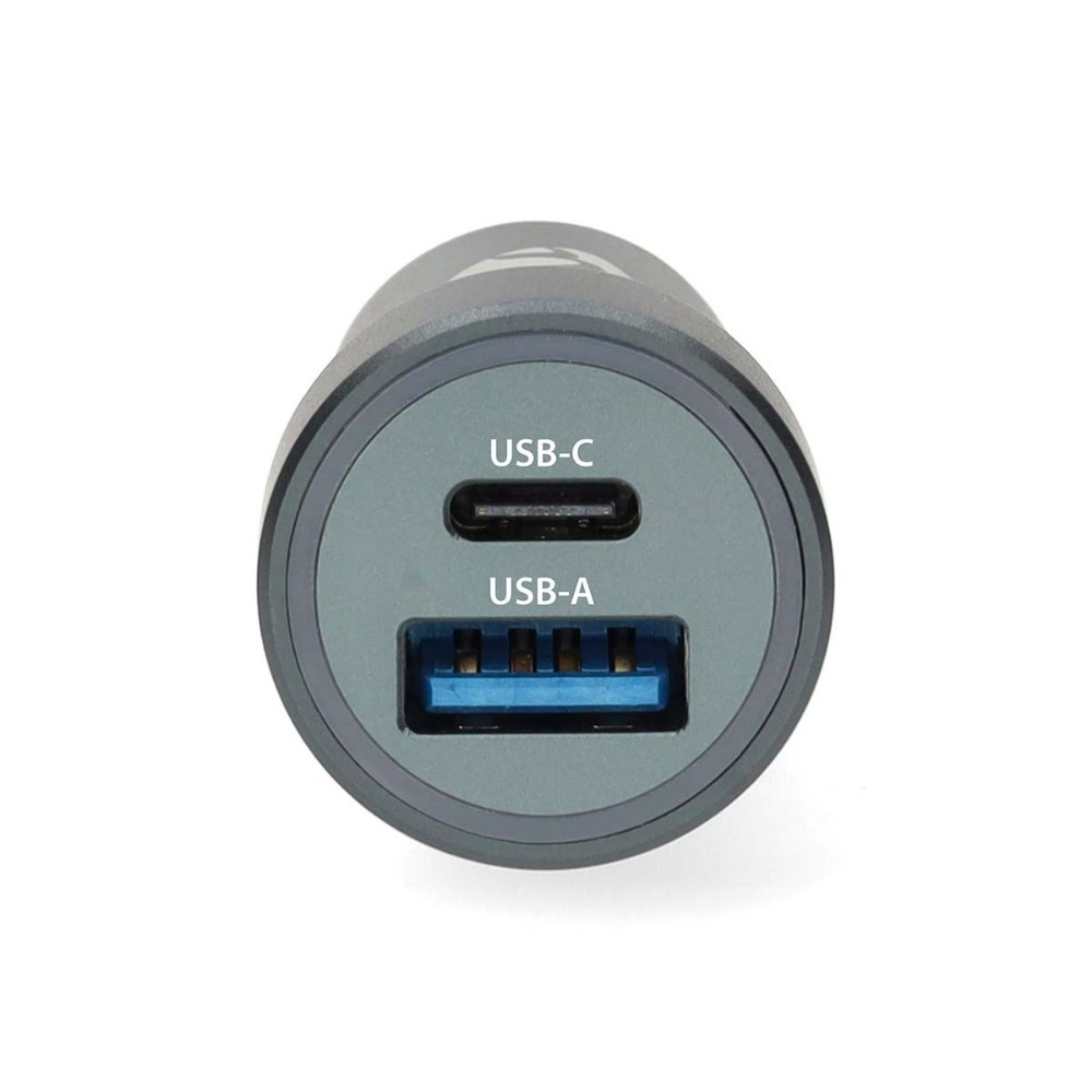 Ładowarka samochodowa Nedis 38W z 2 wyjściami, USB-C PD i USB-A Quick Charge
