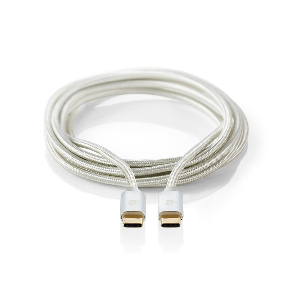 Nedis kabel USB-C, 100 W, 480 Mbit/s, 1 metr