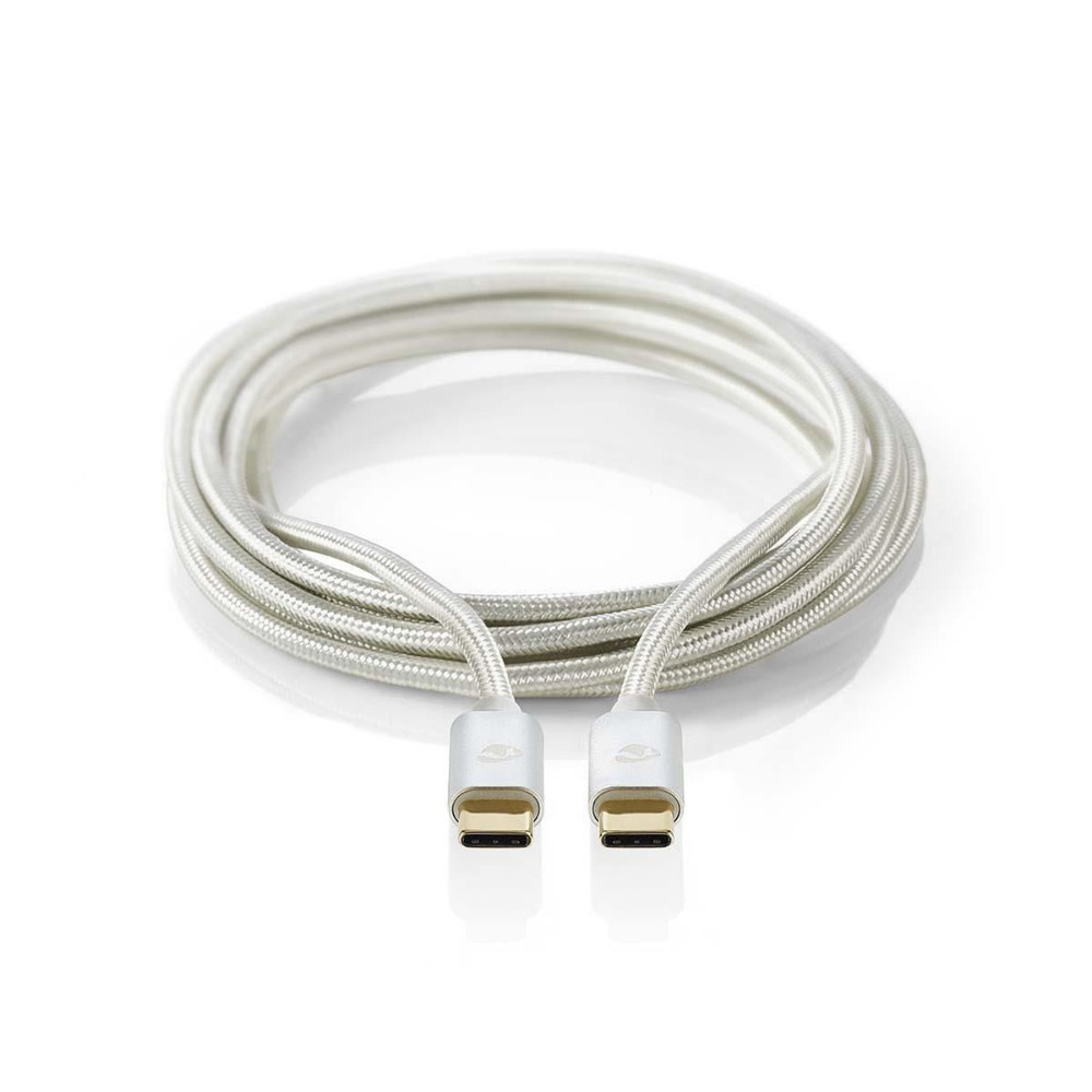 Nedis kabel USB-C, 100 W, 5 Gbit/s, 2 metry