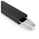 Nedis kanał kablowy aluminium 25 mm, czarny Nedis kanał kablowy aluminium 25 mm, czarny