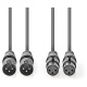 Nedis kabel XLR, 5 m Nedis kabel XLR, 5 m