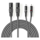 Nedis kabel XLR, XLR męski - RCA męski 3 m Nedis kabel XLR, XLR męski - RCA męski 3 m