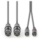 Nedis kabel XLR, XLR żeński - RCA męski 3 m Nedis kabel XLR, XLR żeński - RCA męski 3 m