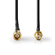 Nedis kabel antenowy SMA, męski–żeński, 2 metry Nedis kabel antenowy SMA, męski–żeński, 2 metry