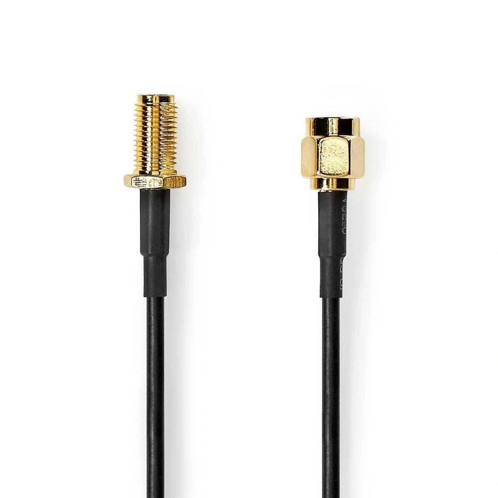 Nedis kabel antenowy SMA, męski–żeński, 50 Ω