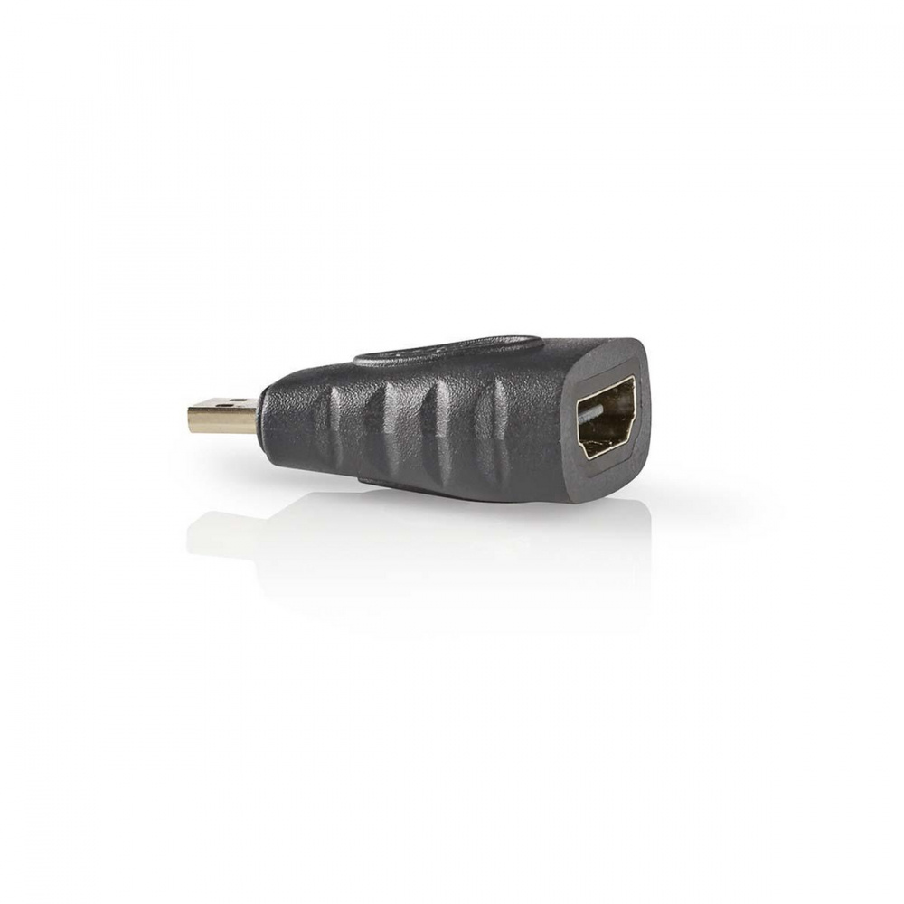 Adapter HDMI Nedis, HDMI-micro męski do HDMI-A żeński