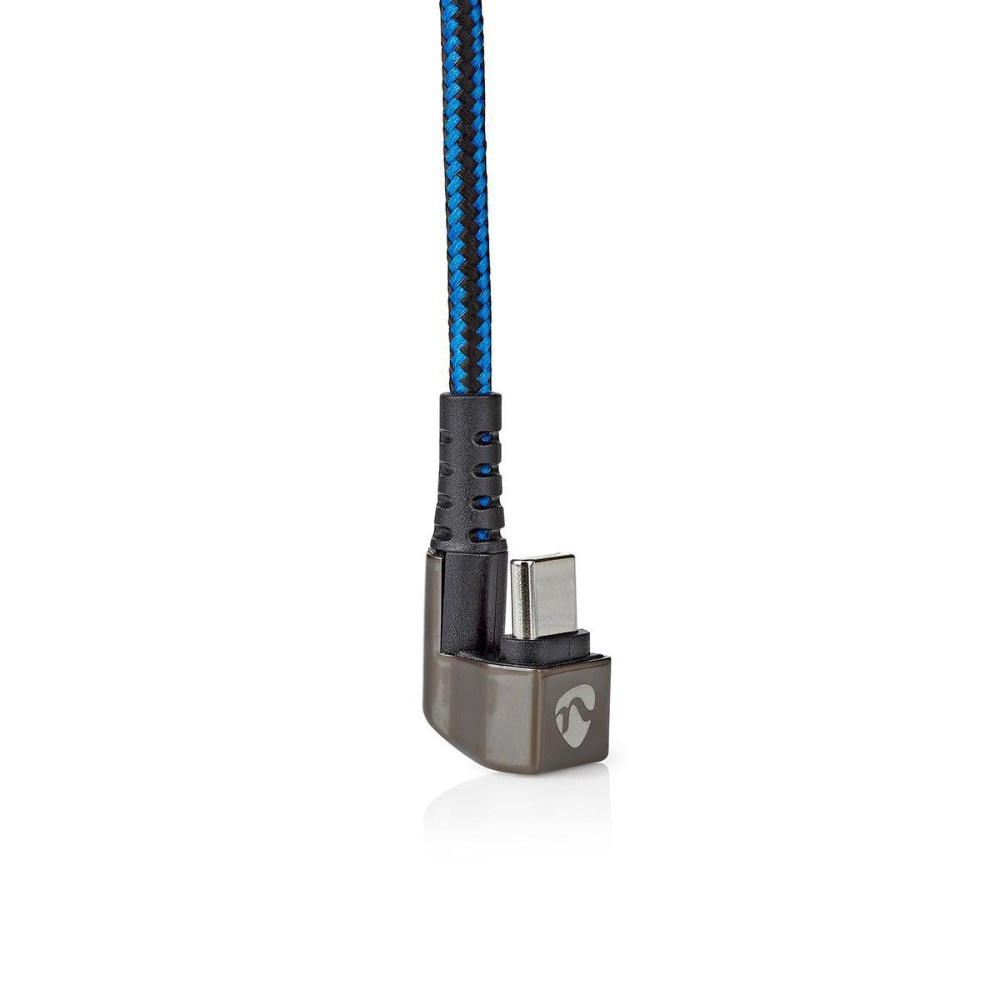 Nedis kabel USB-A do USB-C, wtyk 180°, 2 metry