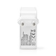 Nedis ładowarka sieciowa USB-A, 4 porty, 24 W, biała Nedis ładowarka sieciowa USB-A, 4 porty, 24 W, biała