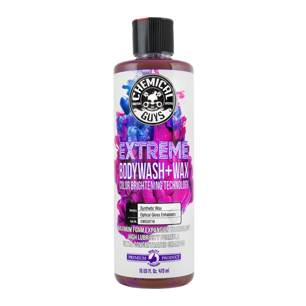 Chemical Guys Extreme Bodywash+Wax ochronny szampon samochodowy, 473 ml