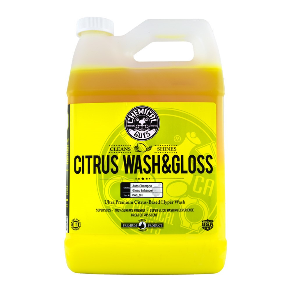 Chemical Guys Citrus Wash & Gloss szampon samochodowy, 3,7 litra