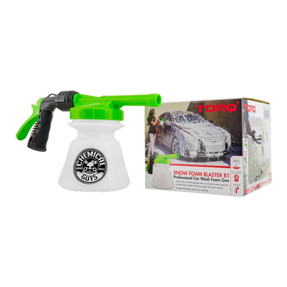 Chemical Guys TORQ Snow Foam Blaster R1, pistolet do piany do węża ogrodowego