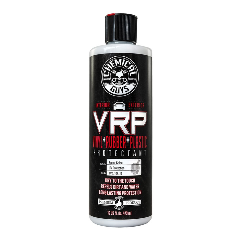 Chemical Guys VRP Dressing odświeża plastik, gumę i winyl, 473 ml