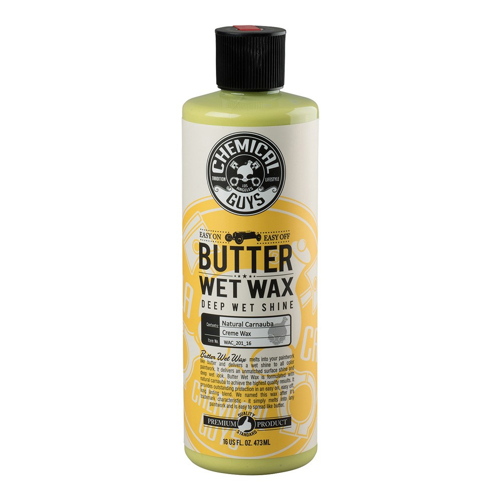 Chemical Guys Butter Wet Wax świetny wosk dający mokry efekt, 473 ml