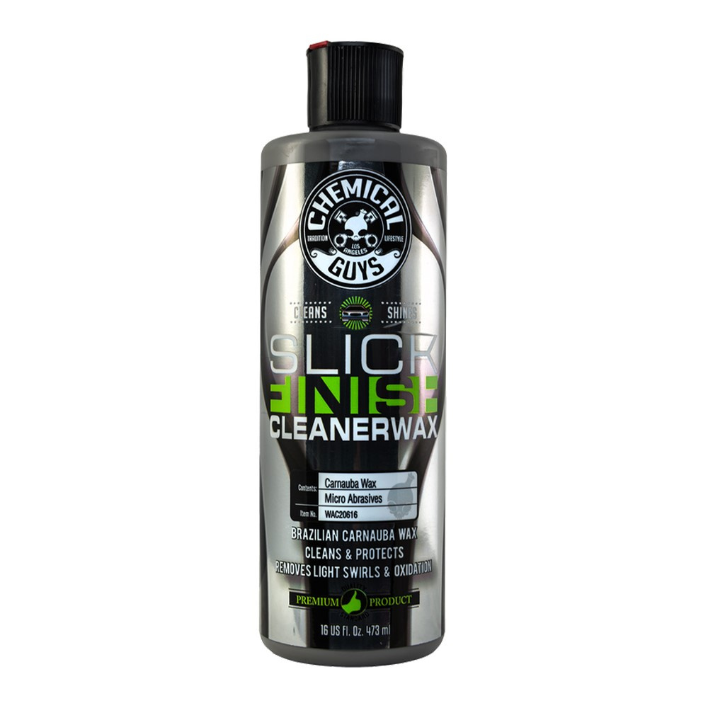 Chemical Guys Slick Finish Cleaner Wax głęboko czyszczący wosk samochodowy, 473 ml