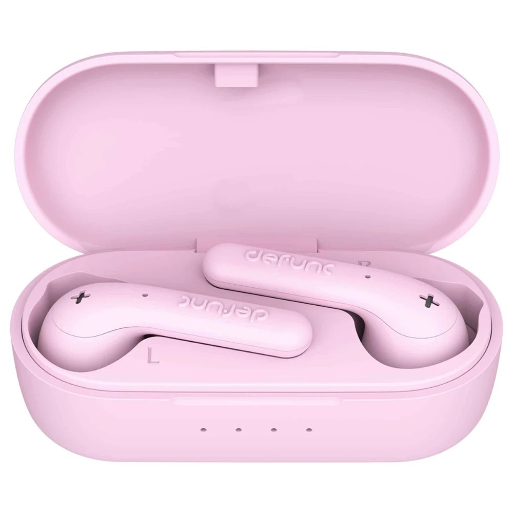 Defunc TRUE BASIC II, słuchawki dokanałowe true wireless, różowe