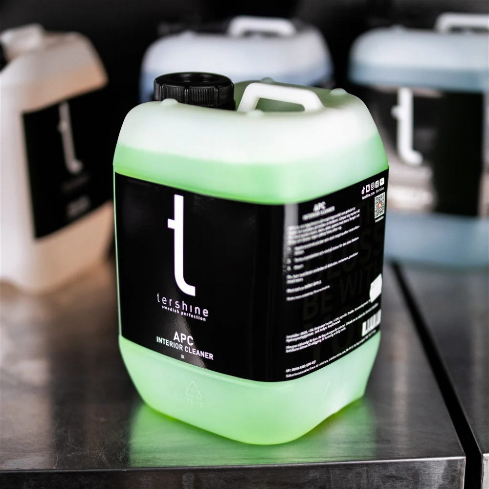 Tershine APC - Interior Cleaner, uniwersalny środek czyszczący, zielone jabłko 5 L