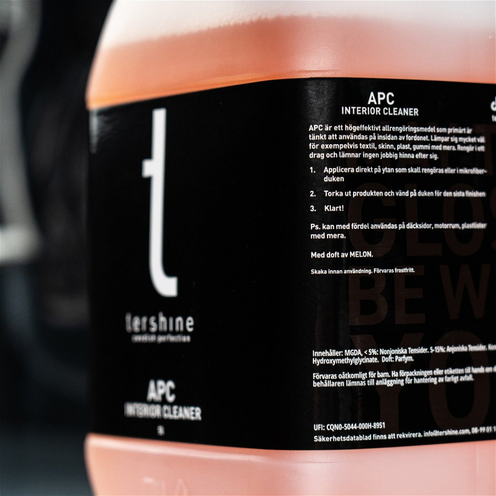 Tershine APC - Interior Cleaner, uniwersalny środek czyszczący, melon 5 L