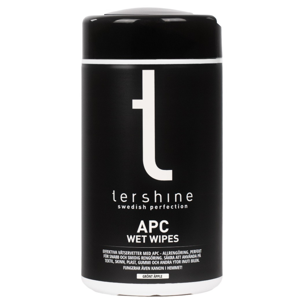 Tershine APC - Wet Wipes środek uniwersalny, zielone jabłko