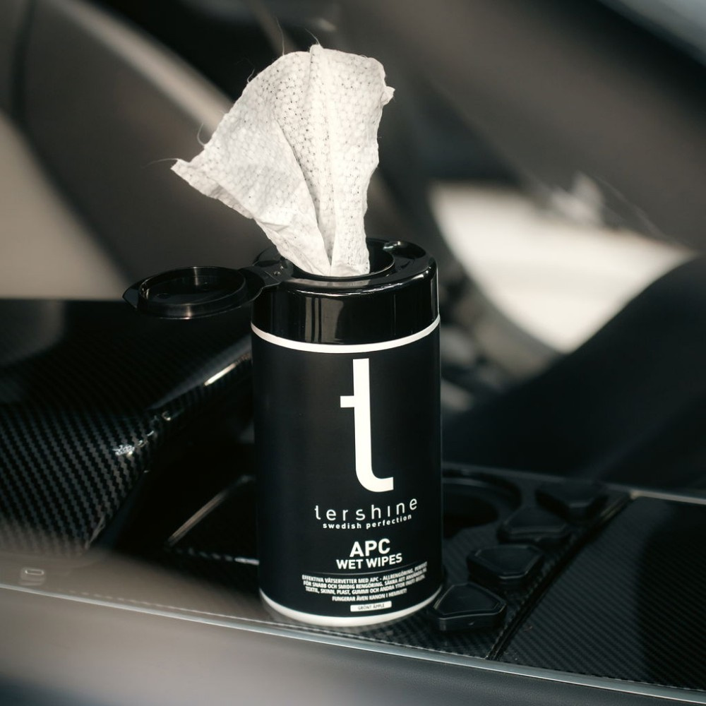 Tershine APC - Wet Wipes środek uniwersalny, zielone jabłko