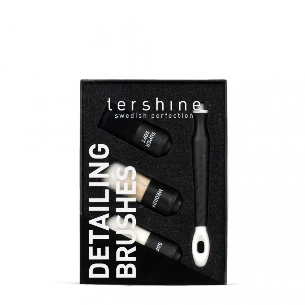 Tershine Detailing Brushes, premium pędzle do detailingu