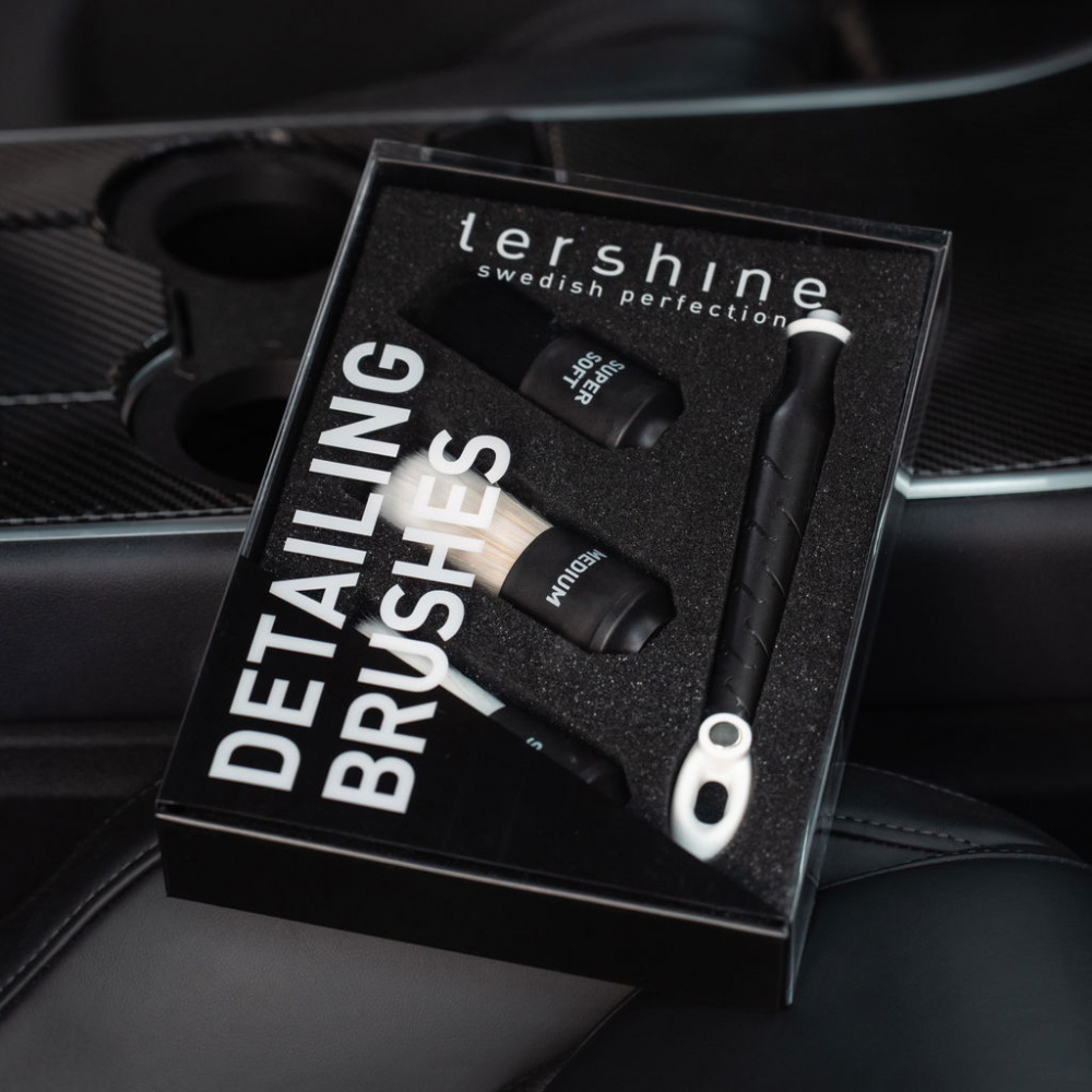 Tershine Detailing Brushes, premium pędzle do detailingu
