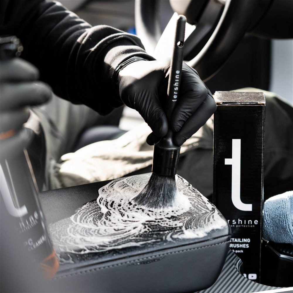 Tershine Detailing Brushes, pędzle do detailingu, 3 szt.
