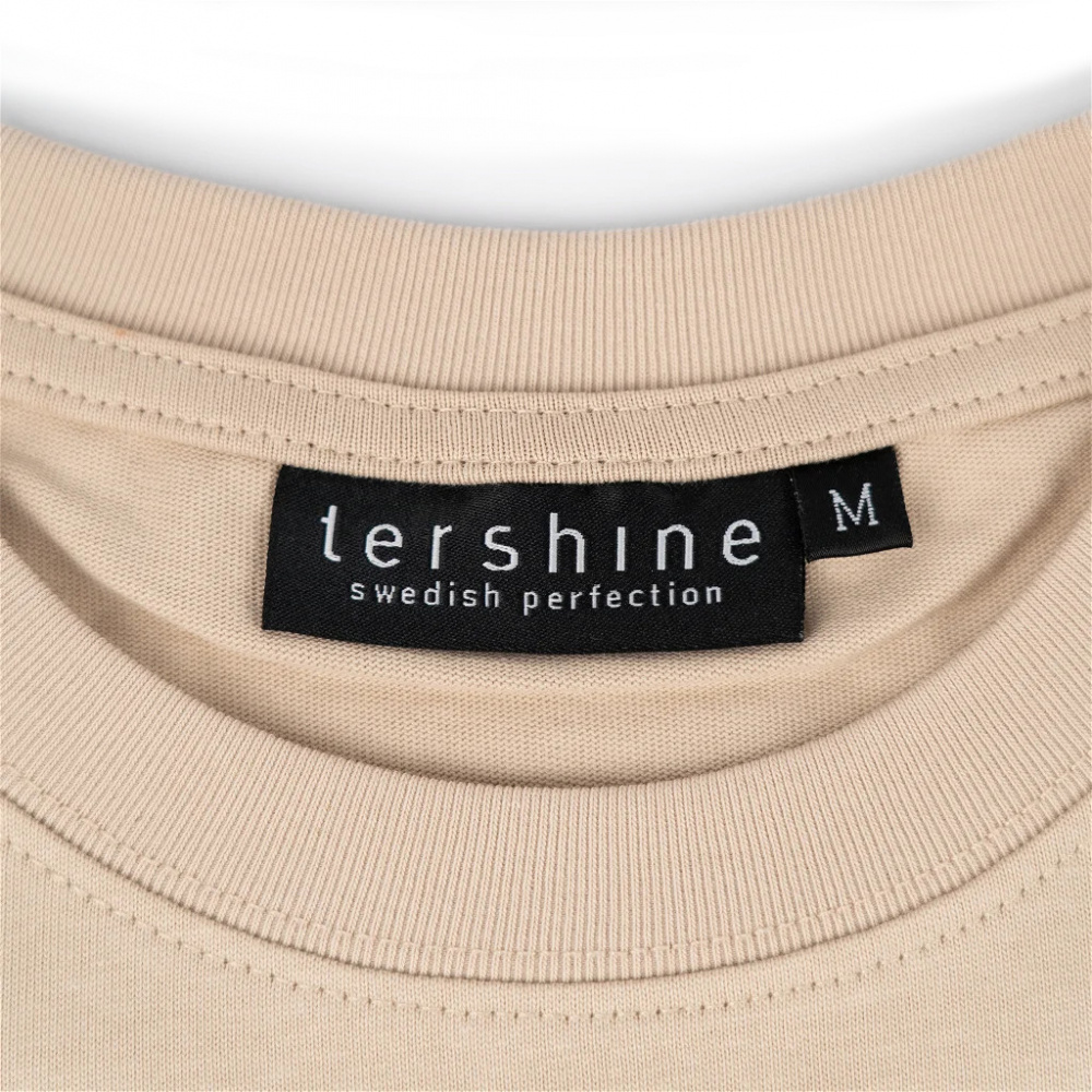 Tershine Oversized T-shirt, beżowy, medium