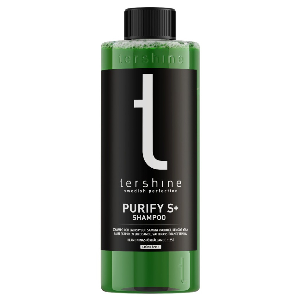 Tershine Purify S+ - Shampoo, ceramiczny szampon z ochroną lakieru, 500 ml