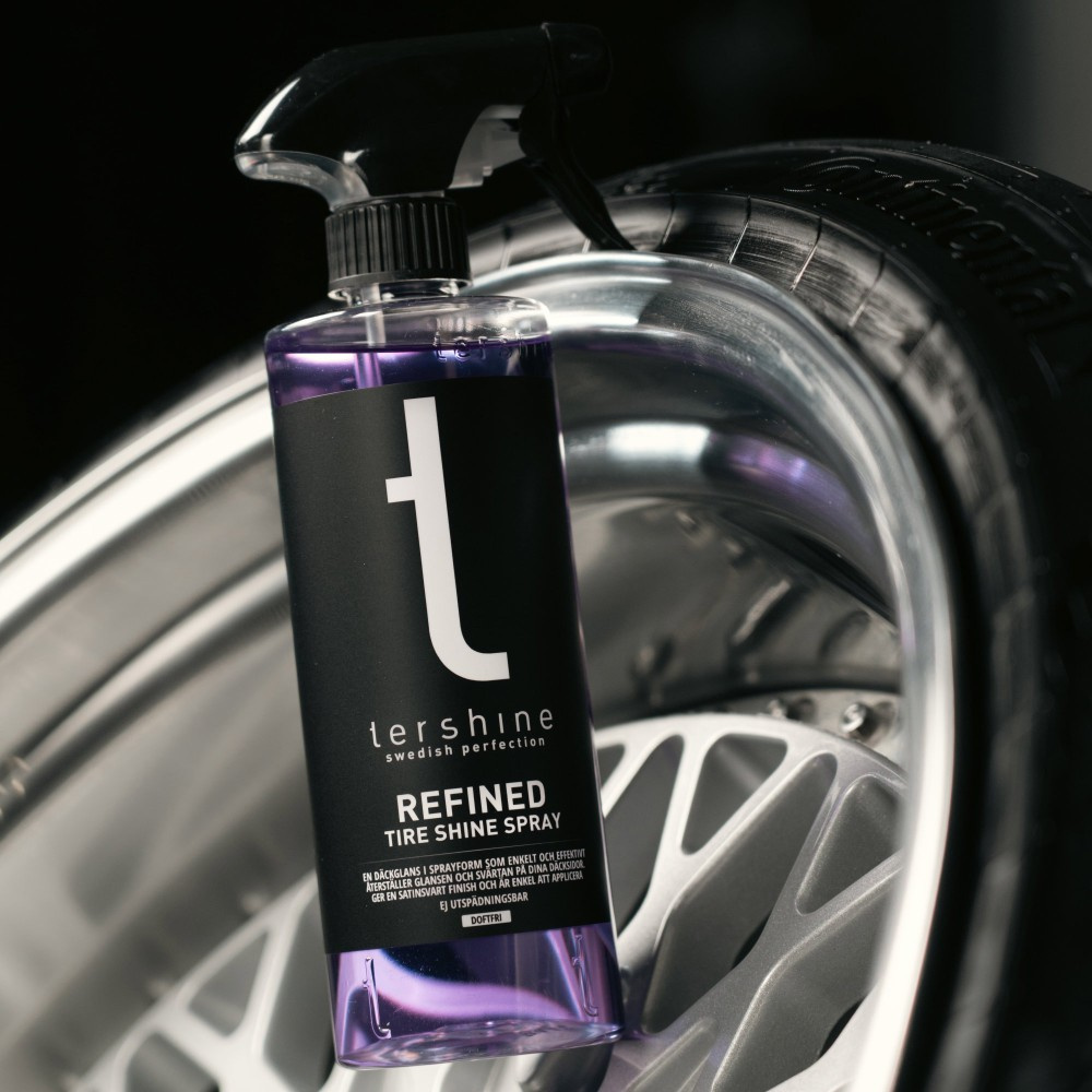 Tershine Refined - Tire Shine Spray, spray do nabłyszczania opon, satynowy 500 ml