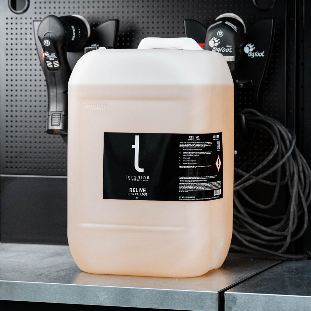 Tershine Relive - Iron Remover, usuwacz lotnej rdzy, 25 L