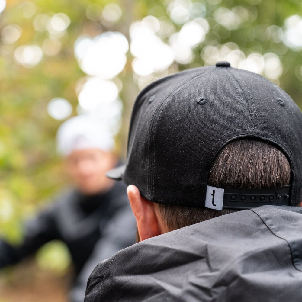 Tershine Snapback-keps, białe logo